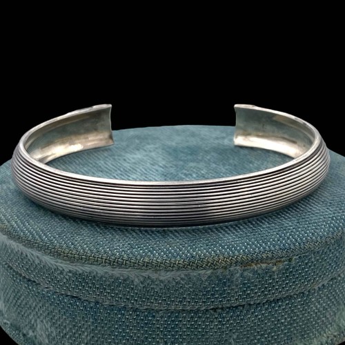 Bracelet Vintage Art Déco Argent Sterling - Suède/Norvège 1867, Neuf Avec étiquettes, Rose