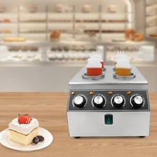 Electric Sauce Warmer Dispenser Countertop Sauce Heat Preservation Machine 800W
