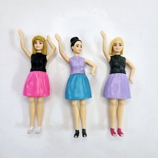 3 Waving Barbie Burger King Kids Meal Toy Doll Mattel 2022