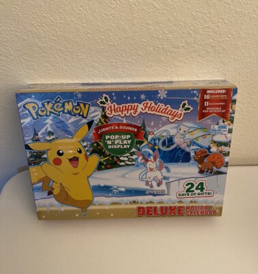 NEW POKEMON Battle Figure Multipack Deluxe Advent Calendar + Pop-Up Display