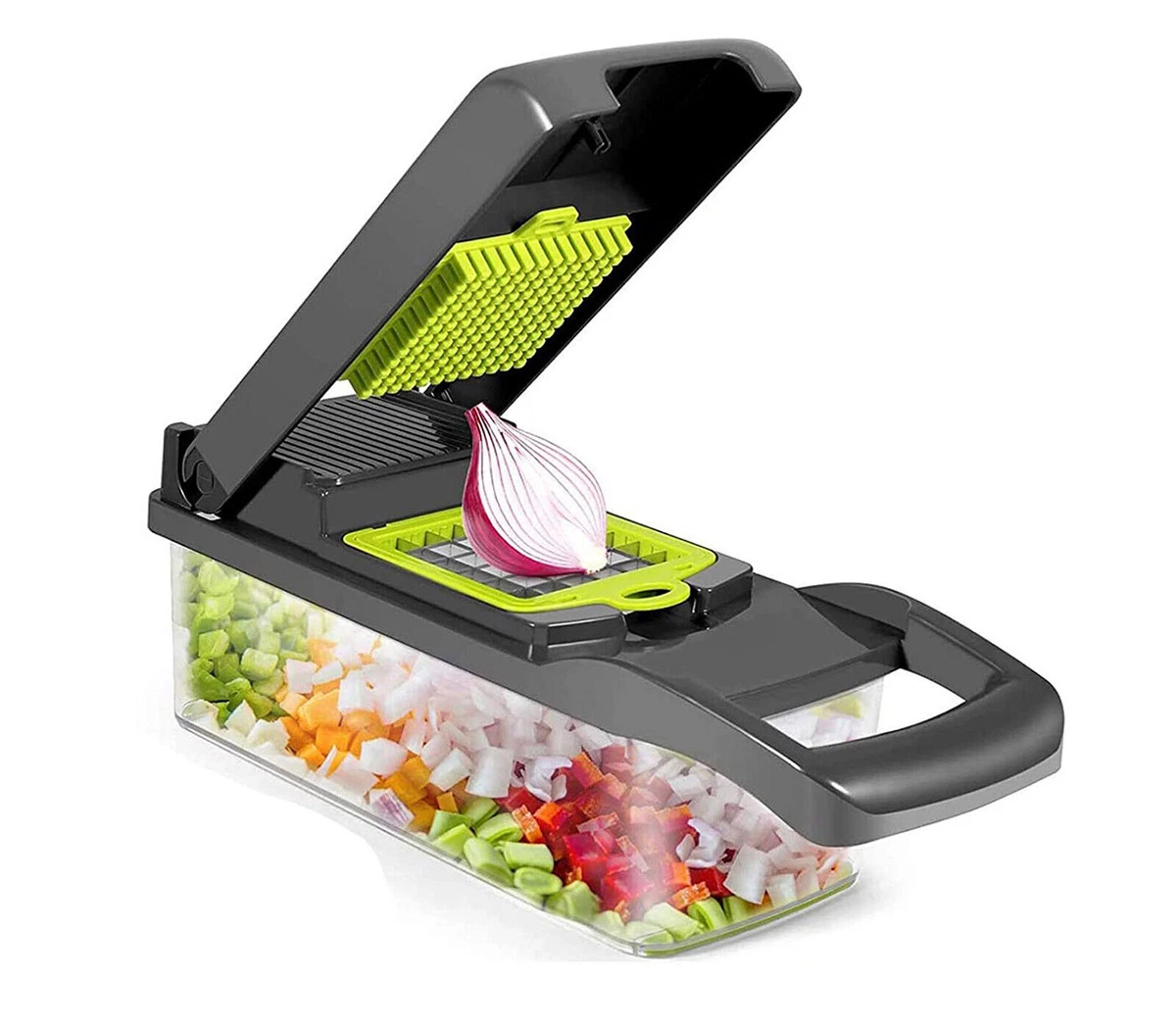 Set 3 Pelapatate In Plastica Di Qualità - Forma Topo E Manico Lungo, Per Sbucciare Frutta (Verde E Arancione)