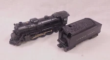 Postwar Lionel #2026 Steam Engine with 6466 Whistle Tender
