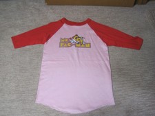 Rare Ms Pac-Man Jersey Shirt - 1982 - Retro Collectible T- Shirt -Unused Youth L