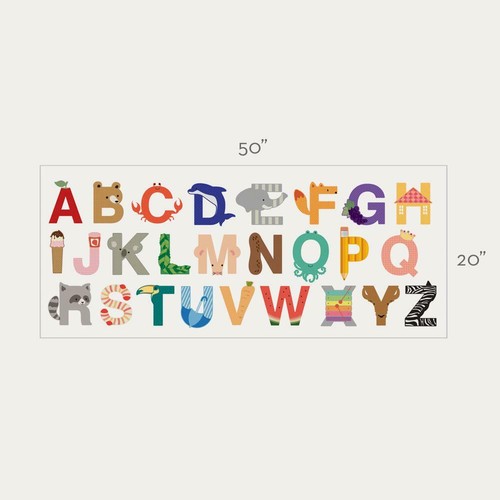 Alphabet Wall Stickers - Bild 10 von 15