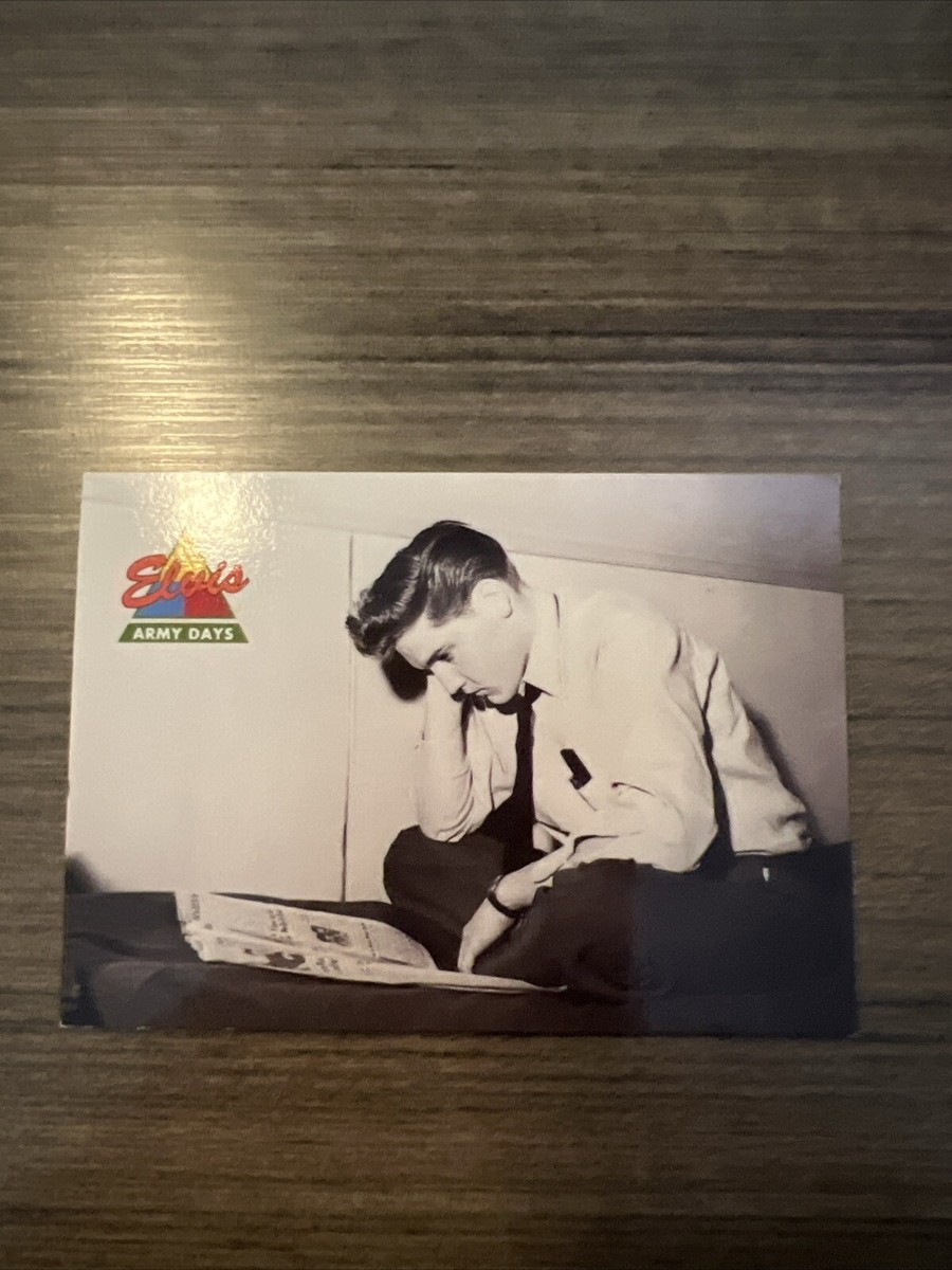 1992 1993 The Collection Card - Elvis Presley ARMY DAYS #43 | eBay