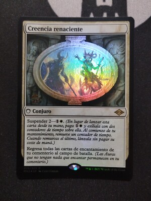 MTG FOIL CREENCIA RENACIENTE / RESURGENT BELIEF - MH2 P - SP NM