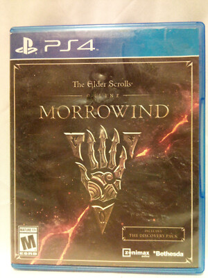 The Elder Scrolls Online: Morrowind - Sony PlayStation 4 Video Game ...
