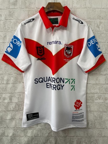 Short De Rugby NRL – St George Illawarra Dragons – ISC – Taille 2XL – Occasion