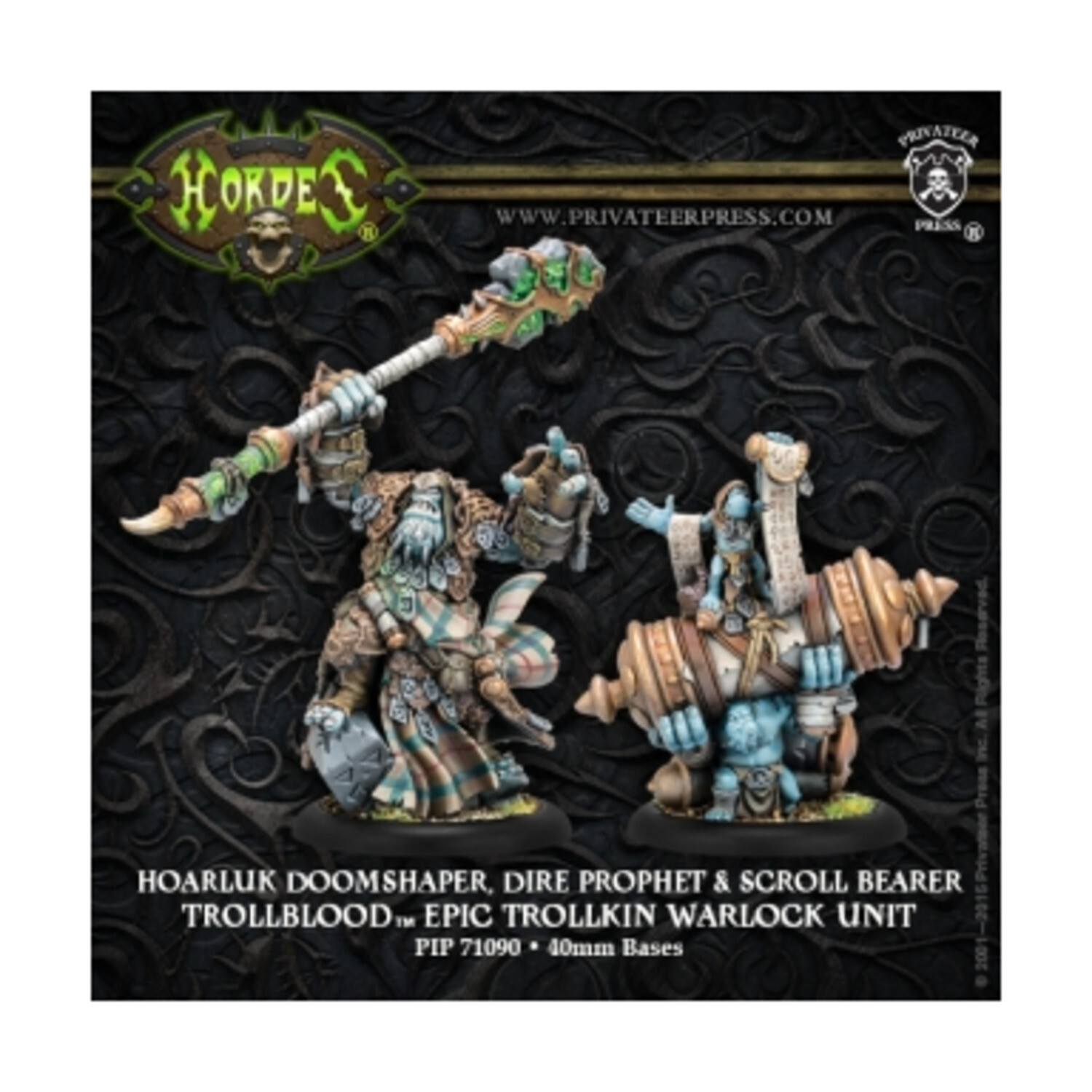 Privateer Press Hordes Trollbloods Dhunian Knot Unit Kit | Wargaming Miniatures For Tabletop Battle