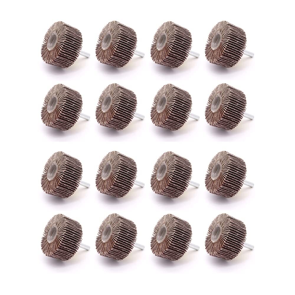 Yuhtech 16 Pezzi Mole Lamellari 50mm - Levigatura e Lucidatura DIY