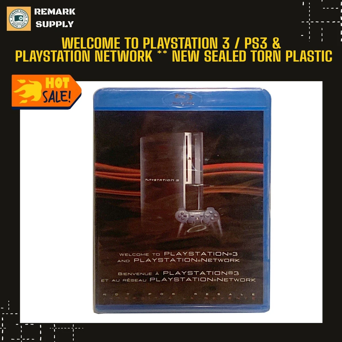 Welcome to PlayStation 3 & PlayStation Network | PS3 | 2006 | Brand New -  Sealed