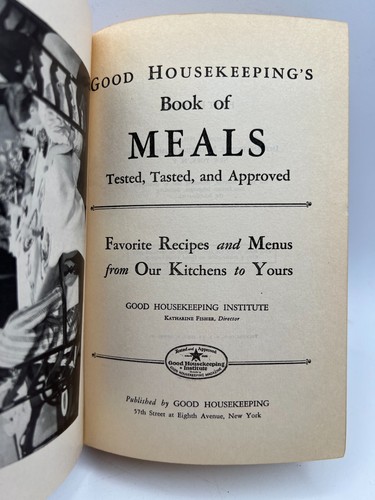 Good Housekeeping Book of Meals Tested Tasted Approved Cookbook First Ed 1930 - Picture 10 of 15