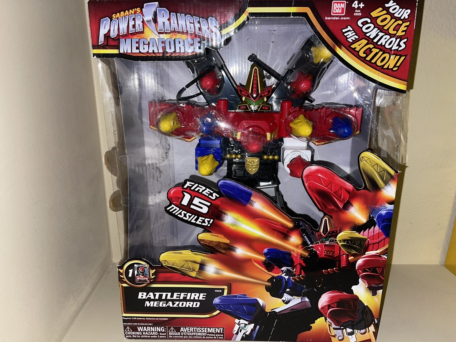 Bandai Power Rangers Megaforce Battlefire Megazord | eBay