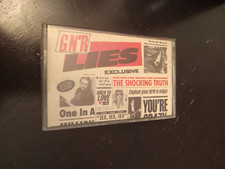 Guns N Roses Lies 1980's Original Release Cassette Tape