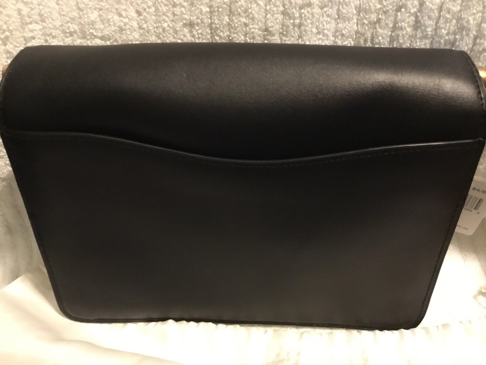 Borsa a tracolla Coach Dreamer in pelle mista nero oro #73547