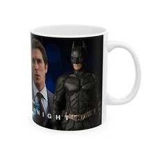 Batman Ceramic Mug 11oz, Movie Fan Gift, Coffee Cup, Classic Movie