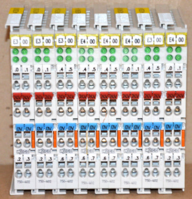 Wago 750-402 Digitaleingangsklemme 8 Stück