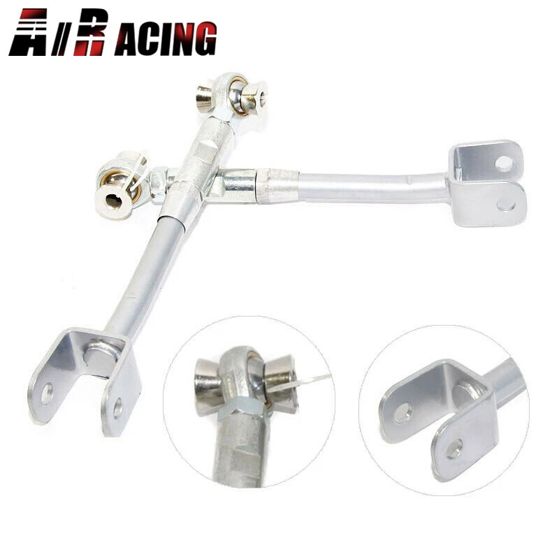 Kits de brazo de control plateado para Nissan 350Z 2003-2007 inclinación trasera ajustable Foto 3 de 4