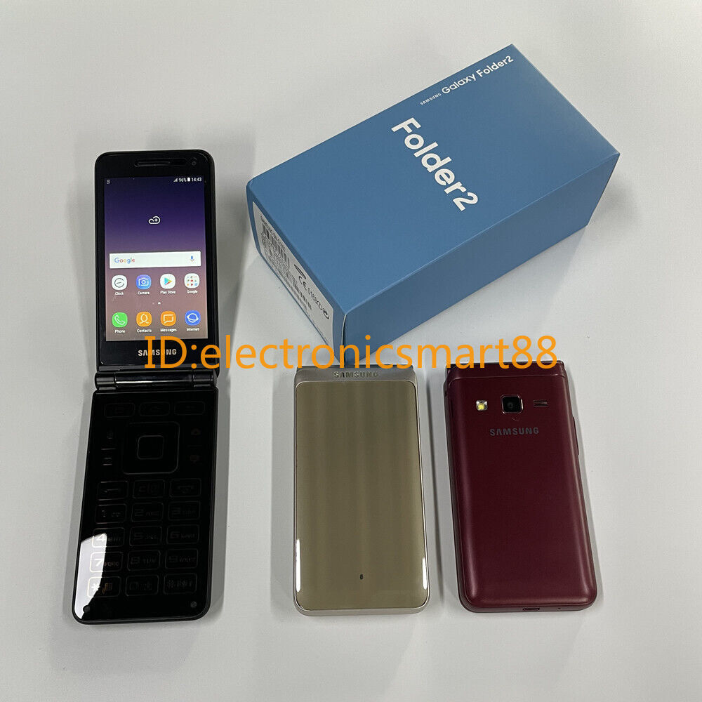 Samsung Galaxy Folder2 SM-G160N SM-G1650 Flip Unlocked SmartPhone