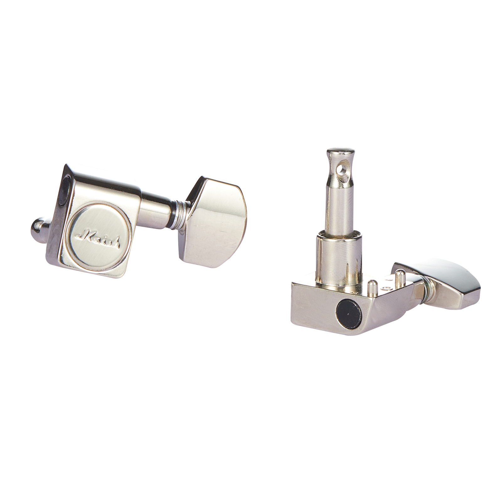 KAISH 21:1 Dual Pin No Screw Tuners 2 Pin Tuning Pegs for American Strat/Tele