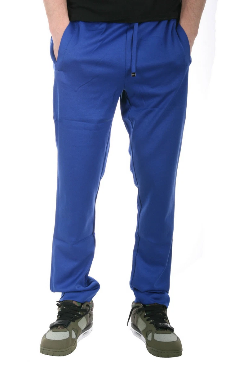 Pantalones de Sudadera para Hombre Hugo Boss Azul Brillante Hadim Talla Mediana M 5968 9