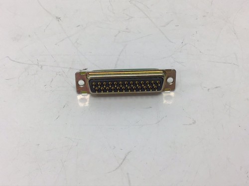 2 NEW ITT Cannon DBMM-25PE D-Sub Connector 25 Pin Gold - Picture 7 of 7