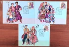 Folk costumes (Kursk, Belgorod, Kuban) -Cardmaximum- January 22, 2025  Ukraine