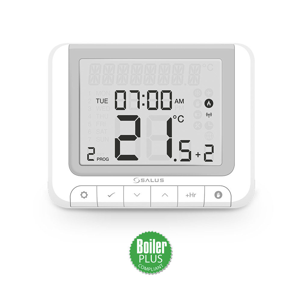SALUS CONTROLS CHOICE OF DIGITAL LCD ELECTRONIC CENTRAL HEATING ROOM  THERMOSTATS | eBay