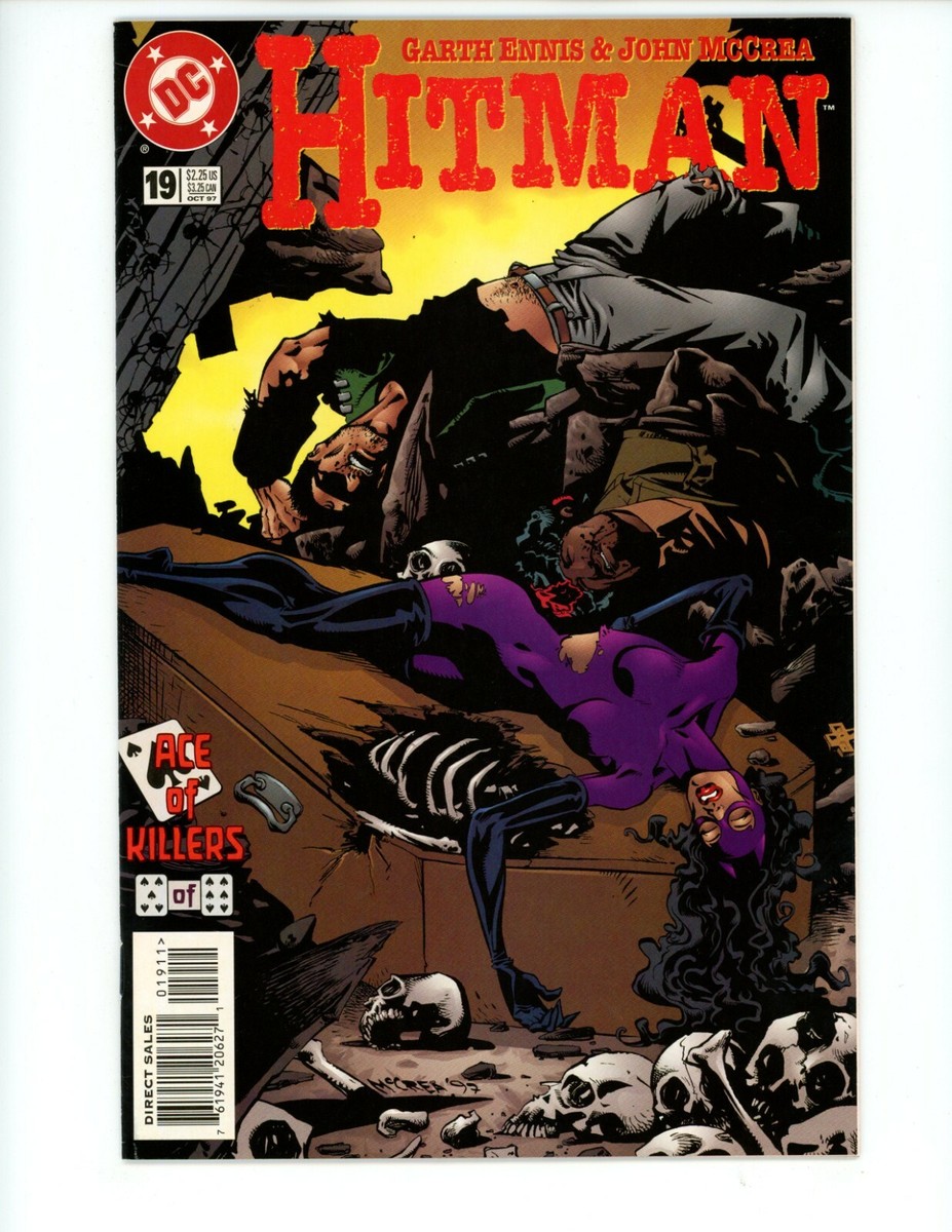 スポーツ選手 hit man 1997 Hitman #19 1997 VF Aces of Killers Part 5 of 6 Garth Ennis DC