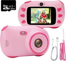 WSNDD 4-9 Kids Camera Toddler Camera 4 5 6 7 8 9 Year Old Girl Gifts Year
