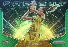 2021 Panini WNBA Prizm BREANNA STEWART #7 FAR OUT GREEN PRIZM LIBERTY STORM
