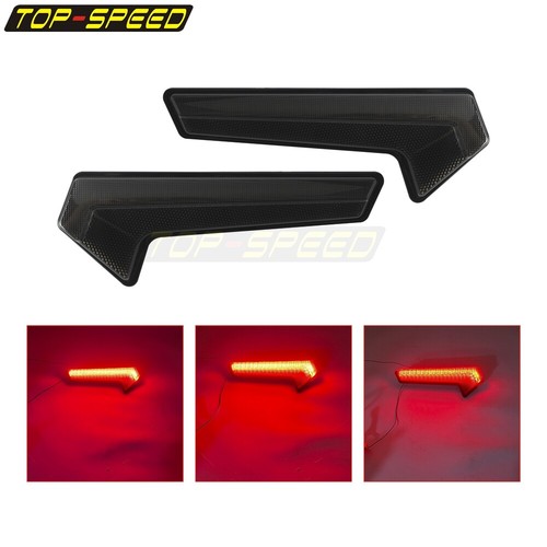 ATV UTV Tail Lights LED Rear Brake Lamp For Polaris RZR XP XP 1000 XP 4 Turbo S - Picture 3 of 11