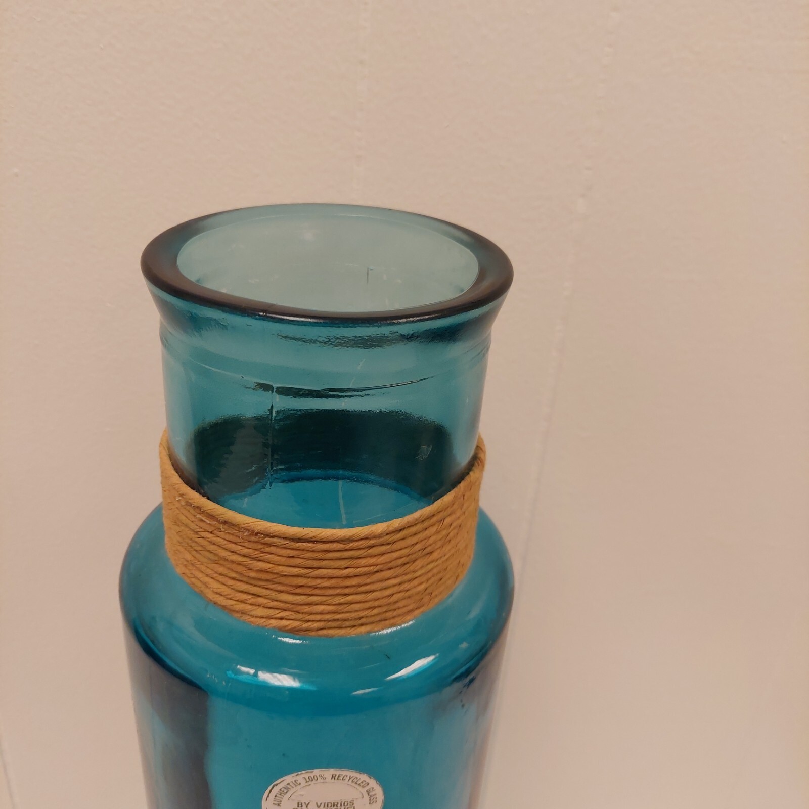 Large Vidrios San Miguel Spain 100 Recycled Glass Hand Made Vase 22