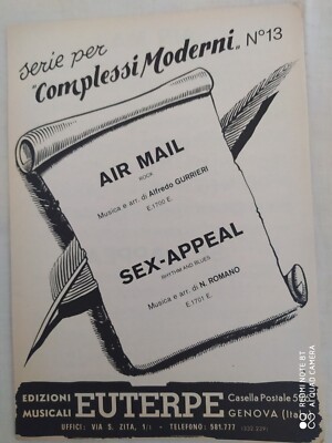 SERIES FOR MODERN COMPLEXES N° 13 - 2 SCORES AA.VV. - 1971 - EDIZIONI EUTERPE