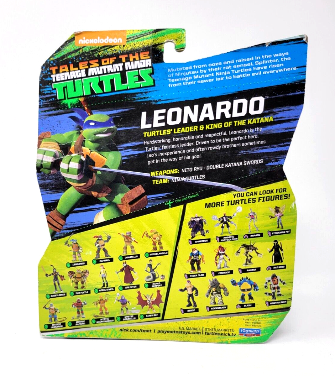 2016 Tales Of Teenage Mutant Ninja Turtles Mighty Leo 4.5in Action