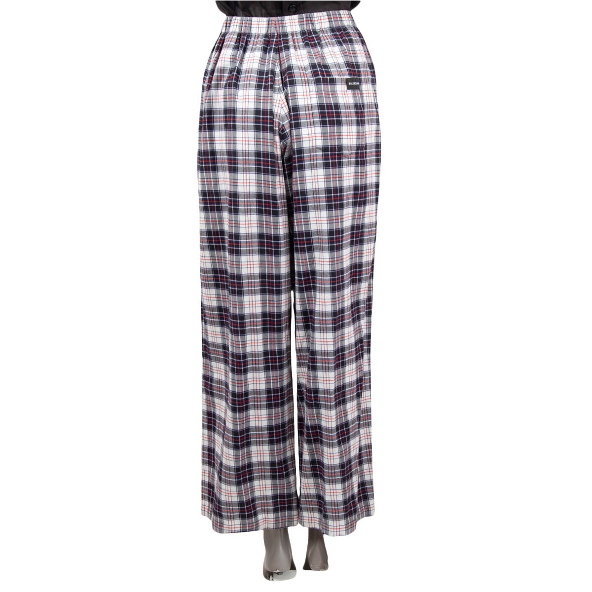 67832 auth BALENCIAGA red black white 2018 PLAID PYJAMA 67832 auth BALENCIAGA red black white 2018 PLAID PYJAMA