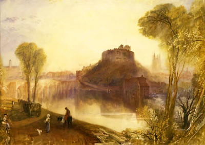 Turner A4 Druck Tamworth Castle Staffordshire