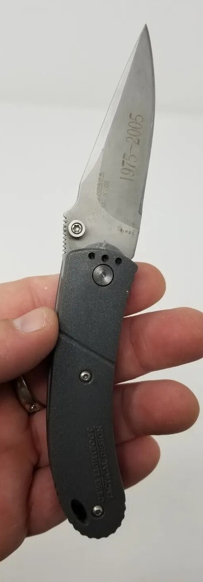 CRKT Urban Shark NRA-ILA Greg Lightfoot Design Tactical Knife Gray
