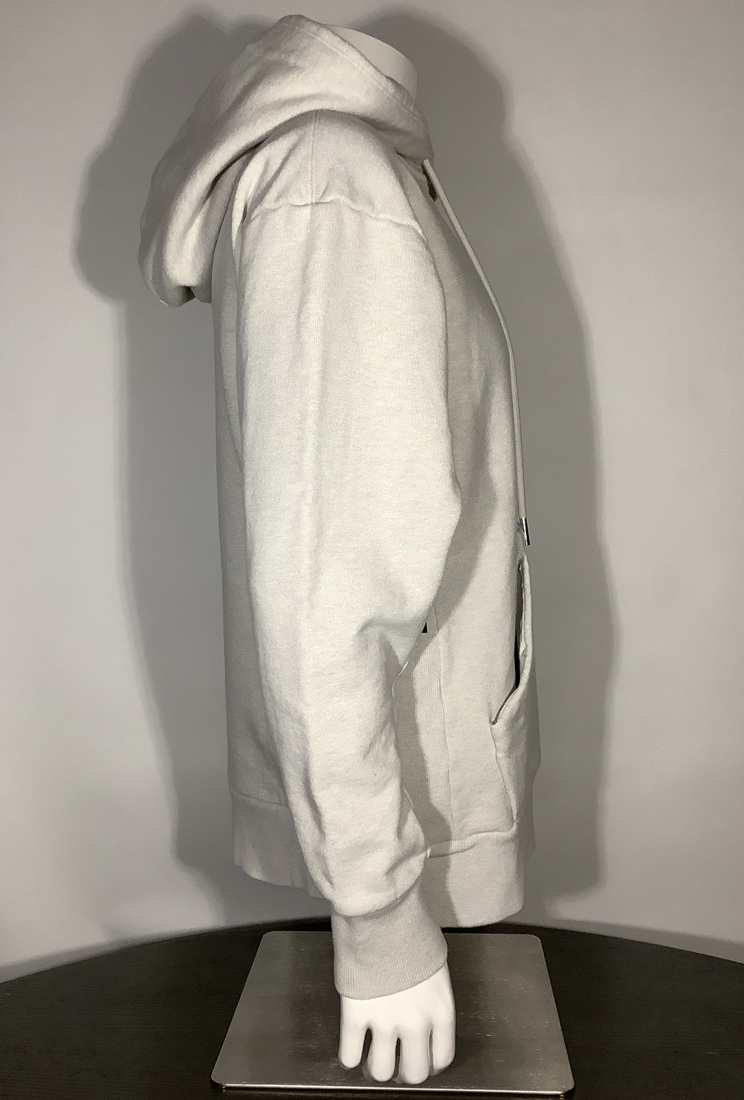 NWT Nike Air Jordan Black Cat Hoodie Light Bone AV2933-072 Men’s Size Small RARE image 4