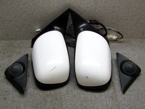 1998 2005 JDM TOYOTA ALTEZZA SXE10 GXE10 SIDE MIRROR W TWEETER SPEAKER OEM