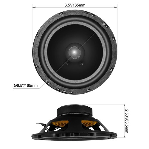 Altavoces Coche SDX Audio 6.5” Doble Cono Repuesto Original 65W - Reacondicionados - Imagen 5 de 6
