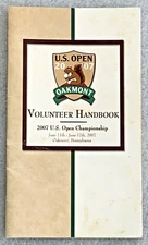2007  U. S. OPEN  GOLF CHAMPIONSHIP  VOLUNTEERS  HAND BOOK  FROM  OAKMONT   C2