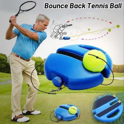 Bounce Back Tennisball 1 Basis 1 Ball für Sportübungen für Anfänger H2A5 D3 X4C7