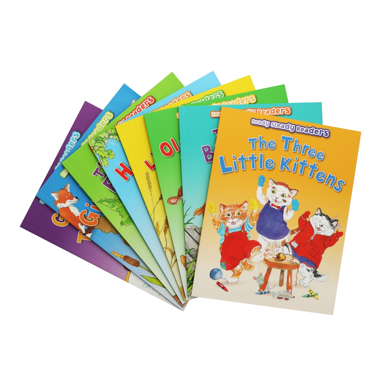 Ready Steady Readers by Lesley Smith 8 Book Collection Set - Ages 3+ - Paperback