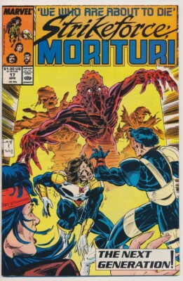 Strikeforce: Morituri #17 Comic Book - Marvel Comics!