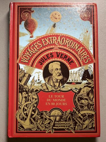 Le Tour du Monde en 80 Jours (Voyages Extraordinaires) Jules Verne Hardcover - Picture 1 of 5