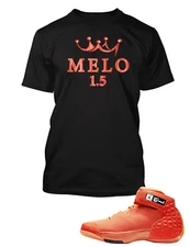 Graphic Sneaker Tee Shirt Match J1 M 1.5 Shoe Big Tall Small Pro Club Shaka