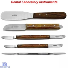 Dental Laboratory Plaster Knife Wax Modelling Spatula Lab Technician Instruments