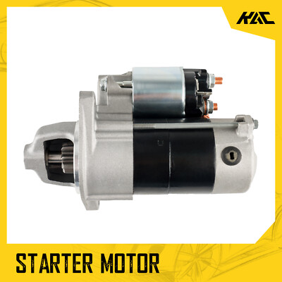 Starter for 1996-2005 Kubota F2260-R F2560-E F3060-R D1005-EFM D1105-EFM