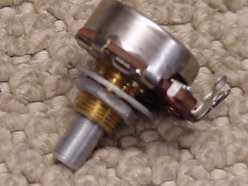 1963 Fender Jazzmaster CTS Dish Crater back 1 Meg Potentiometer Solid Shaft Pot - Picture 6 of 6